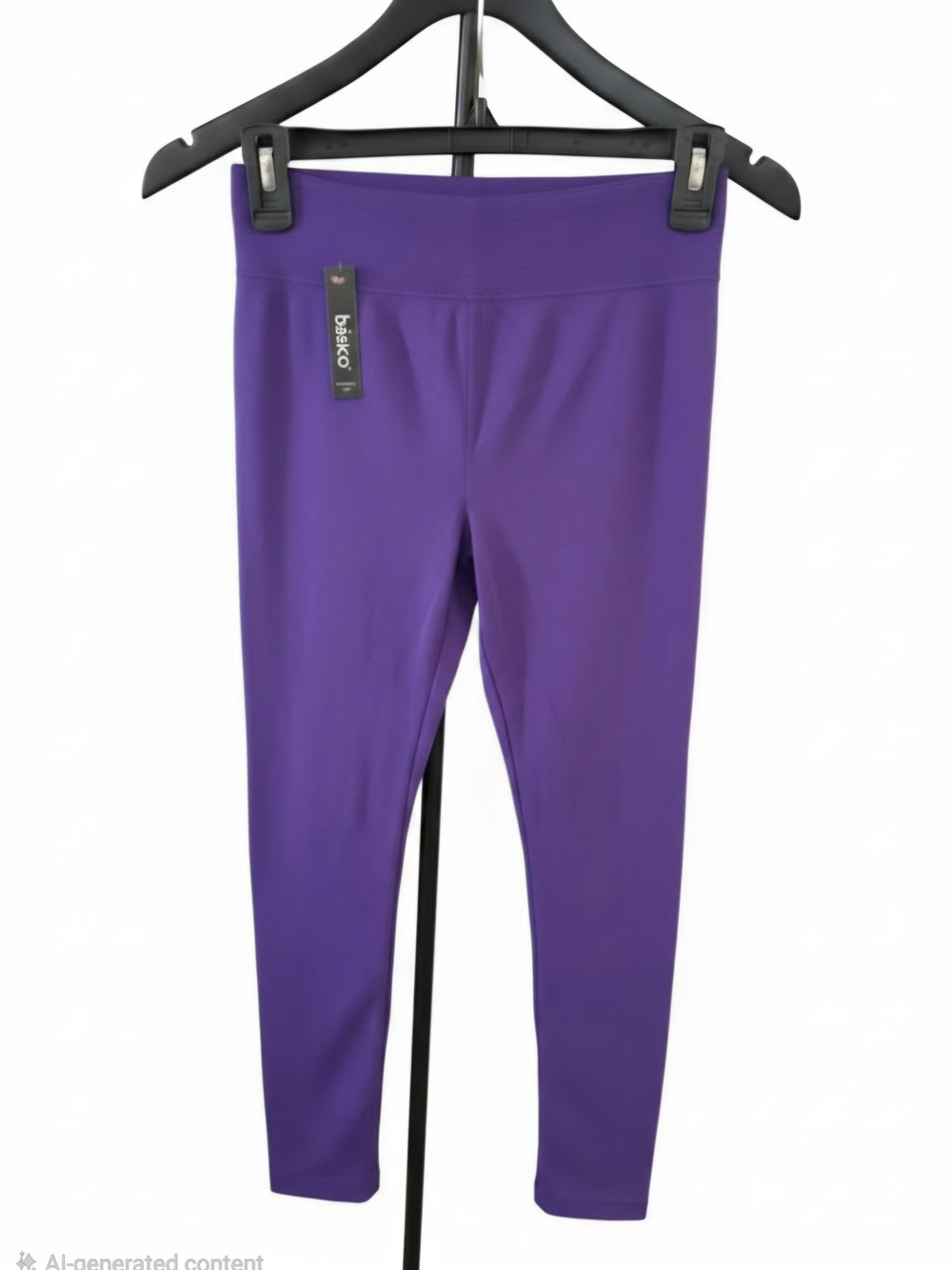 NWT Basico Purple High-Rise Performance Leggings